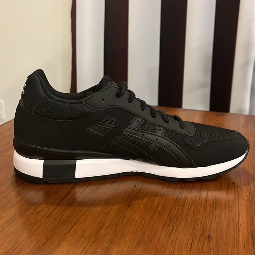 ASICS GT-II Shoes Sneakers H549Y 9090 new black white Mens Size 10.5